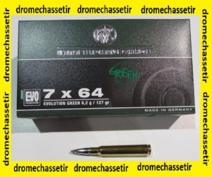1 Boite de 20 Cartouches RWS Calibre 7x64