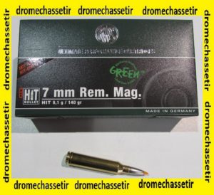 1 Boite de 20 Cartouches RWS Calibre 7mm Remington Magnum