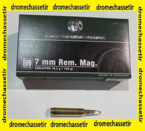 1 boite de 20 cartouches calibre 7mm Remington Magnum
