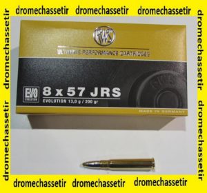 1 boite de 20 cartouches calibre 8x57 JRS