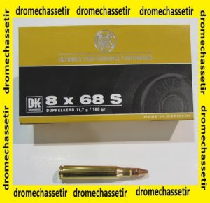 1 boite de 20 Cartouches de Calibre 8x68S