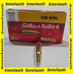 Boite 20 cartouches Sellier & Bellot Match