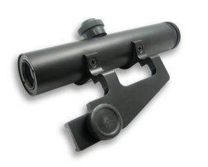 Lunette NC Star 4X22 avec montage int&eacute;gr&eacute; pour ruger mini 14 noir