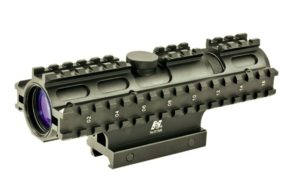 Lunette NC Star triple rail 2-7X32