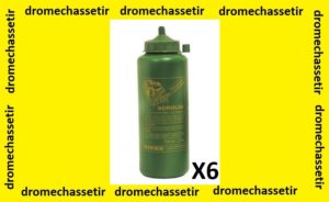 lot de 6 bouteilles de 1L de goudron v&eacute;g&eacute;tal scroliq
