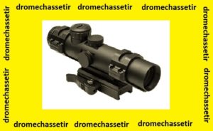 Lunette Nc Star 4X32 avec unmontage a serrage rapide sur rail de 21mm et montage sur poignet carry