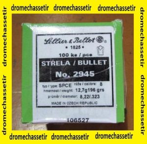 boites de 100 ogives Sellier & Bellot
