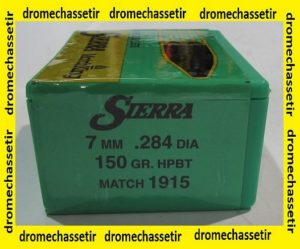 boite de 100 ogives Sierra