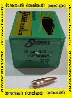 boite de 100 ogives Sierra .308