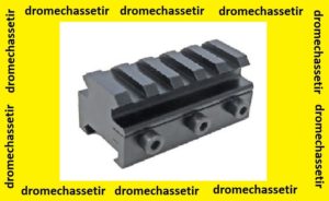 Rehausseur court pour rail picatinny de 21mm de large