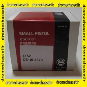 boite de 2500 amorces Geco small pistol GECO Armurerie en ligne