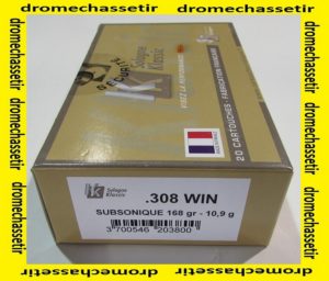 boite 20 cartouches de calibre 308 winchester