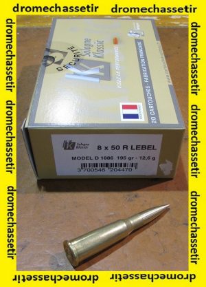 1 boites neuve de 20 cartouches de calibre 8x50R Lebel