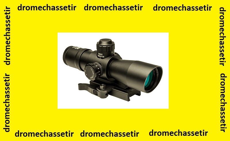 Lunette tactical nc star 4x32 reticule P4 sniper avec montage a serrage rapide