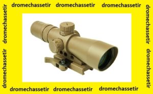 Lunette compacte tactique nc star2-7x32 reticule P4 sniper avec montage a serrage rapide