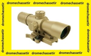 Lunette compacte tactique nc star 4x32 reticule P4 sniper avec montage a serrage rapide