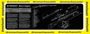 Tapis de nettoyage neoprene Mosin nagant