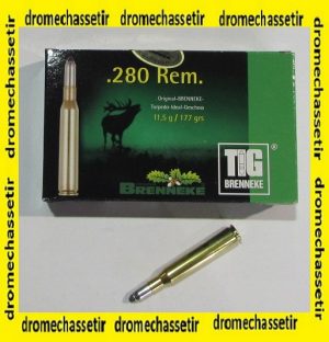 boite de 20 cartouches, cal 280 Remington , 177 grains TIG