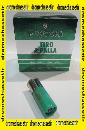 Boite de 25 cartouches FIOCCHI SLUG cal 12/70