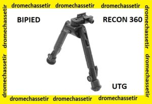 Bipied Medium UTG RECON 360° pour rail picatinny