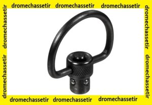 Grand anneau quick detach a bouton poussoir