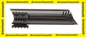 Pompe ATI pour fusil a pompes avec 2 rails picatinny lateraux
