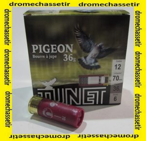 doite 25 cartouches tunete super pigeon bourre jupe