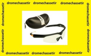 lunette de tir et bouchons pour la protection audititve