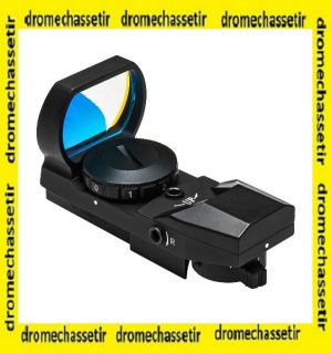 Point Rouge Panoramiquea 4 reticules illumin&eacute; rouge a fixation Keymod