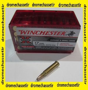 boite de 50 cartouches calibre 17 HMR