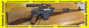 Carabine Zastava M76 avec lunette d'origine