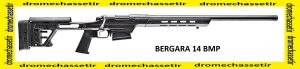 Carabine a verrou Bergara 14 BMP sur chassis aluminium, canon 61cm fileté, cal 6,5 Creedmoor