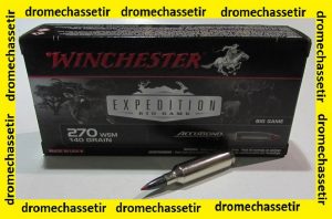 1 boite de 20 cartouches , 270 WSM, Acubond, 140 grains