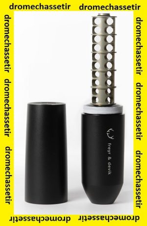 Moderateur de son Freyr & Devik 280 titanium, cal 30, fil 14x1