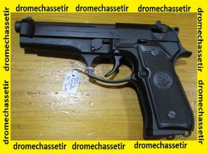 Pistolet Beretta 92FS, cal 9x19 en bon etat, fabriqué en Italie