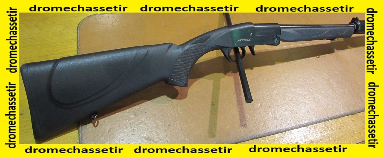 carabine pliante monocoup integra, calibre 410, crosse synthetique, canon silencieux – Image 2