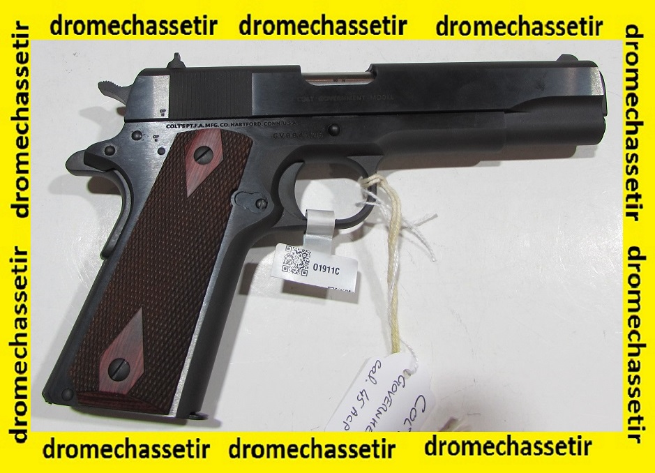 Pistolet Colt 1911 government, National Match, canon 5 pouces, cal 45 ACP – Image 2