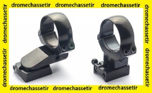 montage a pivot en acier diametre 30 mm medium pour carabine browning bar