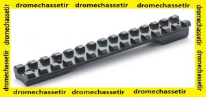 Rail picatinny en acier pour carabine sauer 100 et 101