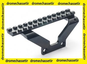 Montage acier picatinny lateral pour SKS, noir