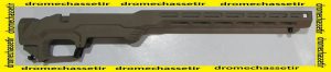 Chassis MDT LSS XL Gen 2, pour remington 700 action courte , fixed, FDE