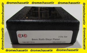 jeux d'outils CH4D pour le rechargement du calibre 8mm Roth Steyr Pistol