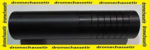 silencieux Schultz & Larsen Thunderdome 54, max 8mm, filetage 18×100, reduction 35 db, noir