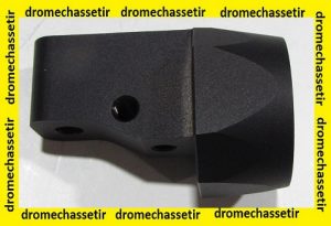 adaptateur tube AR-15 pour chassis Bergara B14 BMP, noir