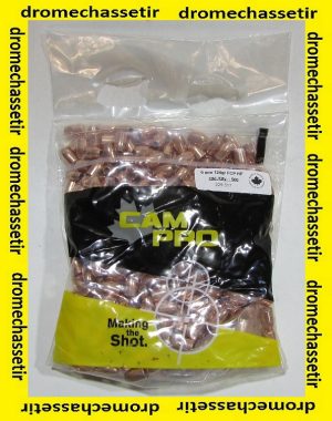 sachet de 500 ogives Cam-pro, 9mm (0.355"), 124 grains, Hollow Point