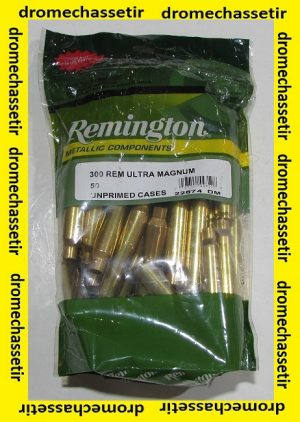 50 douilles Remington calibre 300 Remington Ultra Mag
