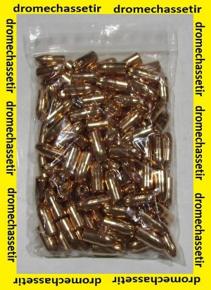 Sachet 100 ogives Geco Hexagon cal 38/357, 180 grains