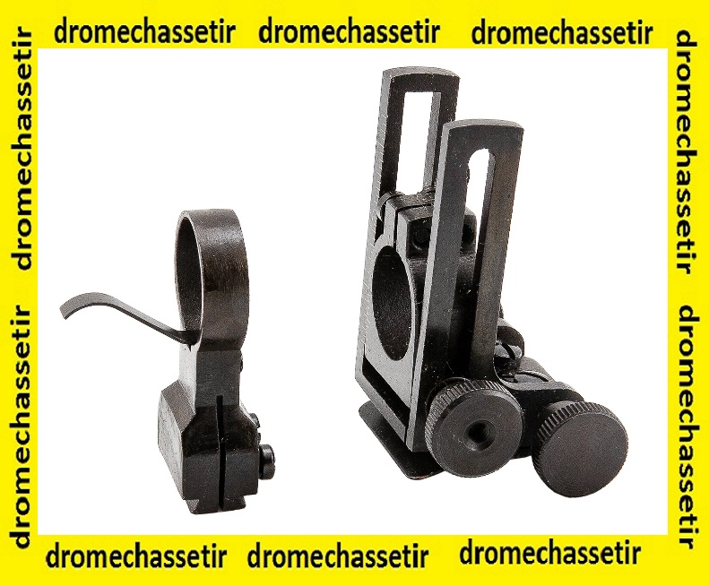 ensemble anneaux pour malcolm 6X middle et long range, diametre 19mm, M634MT