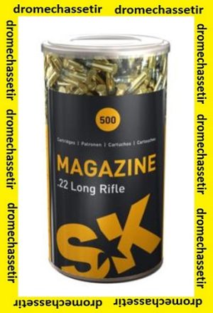 boite 500 cartouches Vrac, SK magazine, cal 22lr, 40 grains LRN