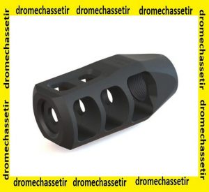 Frein de bouche M11 severe duty, cal 308, filetage 5/8x24, noir, A04006